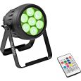 EUROLITE LED IP PAR 7x10W RGBL Spot Thumbnail 1