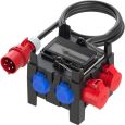 PCE Mobilverteiler Kunststoff IMST BV 32/5 16/5 3xSSD 2m5G4 Ea S IP44 Thumbnail 1