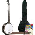 Gold Tone 5-Saiter Cripple Creek Bluegrass-Banjo-Set inkl. Lernkurs Thumbnail 1