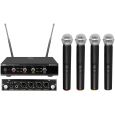 OMNITRONIC UHF-E4 Funkmikrofon-System 823.6/826.1/828.6/831.1MHz B-Ware Thumbnail 1