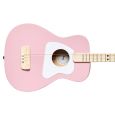 Loog PRO Acoustic Guitar Pink Kindergitarre Thumbnail 11