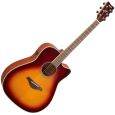 Yamaha FGC-TA Brown Sunburst Westerngitarre Thumbnail 1