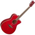 Yamaha FSC-TA Ruby Red Westerngitarre Thumbnail 1