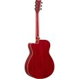 Yamaha FSC-TA Ruby Red Westerngitarre Thumbnail 2