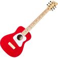 Loog Pro Acoustic Guitar VI Red Kindergitarre Thumbnail 1