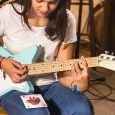 Loog Pro Electric Guitars VI Black Kindergitarre Thumbnail 7