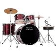 Mapex Tornado Drum Set Fusion TND5044TCDR Dark Red  inkl. Becken Thumbnail 1