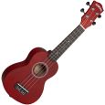 Cascha Linde Ukulele Set rot Sopran-Ukulele inkl. Gigbag & Zubehör Thumbnail 2