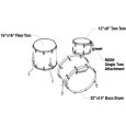TAMA Superstar Classic 22" CL32RZ-GNL inkl. Hardware Thumbnail 10
