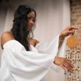 MEINL Sonic Energy Small Flower of Life Kenari Chimes - 6 Cords Thumbnail 3