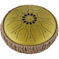 MEINL Sonic Energy Medium Octave Steel Tongue Drum Gold  C Dur 432 Hz 8 Töne Thumbnail 1