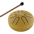 MEINL Sonic Energy Pocket Steel Tongue Drum A Dur 6 Töne Gold OM Thumbnail 2