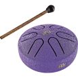 MEINL Sonic Energy Pocket Steel Tongue Drum A Dur 6 Töne Violett Lotusblume Thumbnail 2