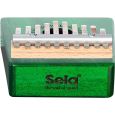 Sela Kalimba Mahogany 10 Green Thumbnail 3