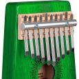 Sela Kalimba Mahogany 10 Green Thumbnail 6
