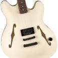 Fender Tom DeLonge Starcaster RW BHW Satin Olympic White E-Gitarre Thumbnail 3