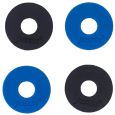 JustIn Straplocks Blue / Black 4er Pack Sicherheits-Gurtpin Thumbnail 1