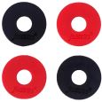 JustIn Straplocks Black / Red 4er Pack Sicherheits-Gurtpin Thumbnail 1