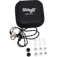 Stagg SPM-PRO BK In-Ear Monitoring-Hörer Schwarz Thumbnail 3