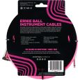 Ernie Ball EB6078 Instrumentenkabel gerade/gewinkelt neonpink 3m Thumbnail 2