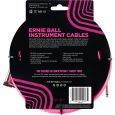Ernie Ball EB6083 Instrumentenkabel gerade/gewinkelt neonpink 5,48m Thumbnail 2