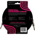 Ernie Ball EB6396 Instrumentenkabel gerade/gerade rot/schwarz 5,48m Thumbnail 2