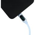 myVolts Step Up USB-C zu USB-C PD Kabel mit LCD Power Meter, Sky Blue Thumbnail 3