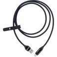 myVolts Step Up USB-A zu USB-C PD Kabel mit LCD Power Meter Schwarz Thumbnail 1