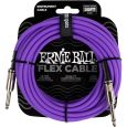 Ernie Ball EB6420 Instrumentenkabel Flex gerade/gerade lila 6,09m Thumbnail 1