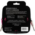 Ernie Ball EB6413 Instrumentenkabel Flex gerade/gerade pink 3,04m Thumbnail 2
