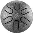 U-Turn TD6-3-SI Silver A-Dur Pentatonik Mini Tongue Drum inkl. Zubehör Thumbnail 1