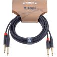 N-RoK Premium Kabel 6,3mm mono /Klinke 6,3mm mono 3m Thumbnail 1