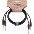 N-RoK Premium Kabel 6,3mm mono / Klinke 6,3mm mono 1,5m Thumbnail 1