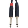 N-RoK Premium Kabel 6,3mm mono / Cinch 6,3mm 1,5m Thumbnail 2