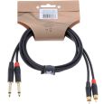 N-RoK Premium Kabel 6,3mm mono / Cinch 6,3mm 1,5m Thumbnail 4
