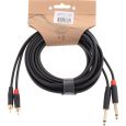 N-RoK Premium Kabel 6,3mm mono / Cinch 6,3mm 6m Thumbnail 4