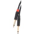 N-RoK Premium Kabel 3,5mm stereo / 2x Klinke 6,3mm mono 1,5m Thumbnail 3