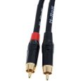 N-RoK Premium Kabel Klinke 3,5mm stereo / 2x Cinch 0,9m Thumbnail 2