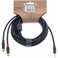 N-RoK Premium Kabel Klinke 3,5mm stereo / 2x Cinch 6m Thumbnail 4