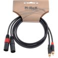 N-RoK Premium Kabel Cinch / XLR male 1,5 m Thumbnail 1