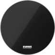 Evans EQ3 Resonant schwarz 20 Zoll Bass Drum Fell Thumbnail 1