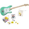 Loog X Fender Stratocaster grün 3-saitige Kindergitarre Thumbnail 3