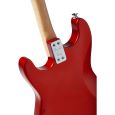 Loog X Fender Stratocaster rot 3-saitige Kindergitarre Thumbnail 5