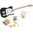 Loog X Fender Telecaster schwarz 3-saitige Kindergitarre Thumbnail 3
