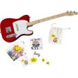Loog X Fender Telecaster rot 3-saitige Kindergitarre Thumbnail 3