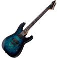 ESP Ltd M-200DX NT Blue Burst E-Gitarre Thumbnail 1