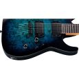 ESP Ltd M-200DX NT Blue Burst E-Gitarre Thumbnail 2