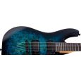 ESP Ltd M-200DX NT Blue Burst E-Gitarre Thumbnail 3