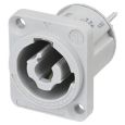 NEUTRIK PowerCon Flanschstecker B-Version NAC3MPXXB grau Thumbnail 1