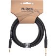 N-RoK Premium Kabel Klinke 3,5mm Stereo / Klinke 6,3mm mono 3m Thumbnail 1